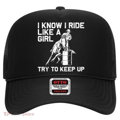 Barrel Racing Gift For Rodeo Horse Racer Hat