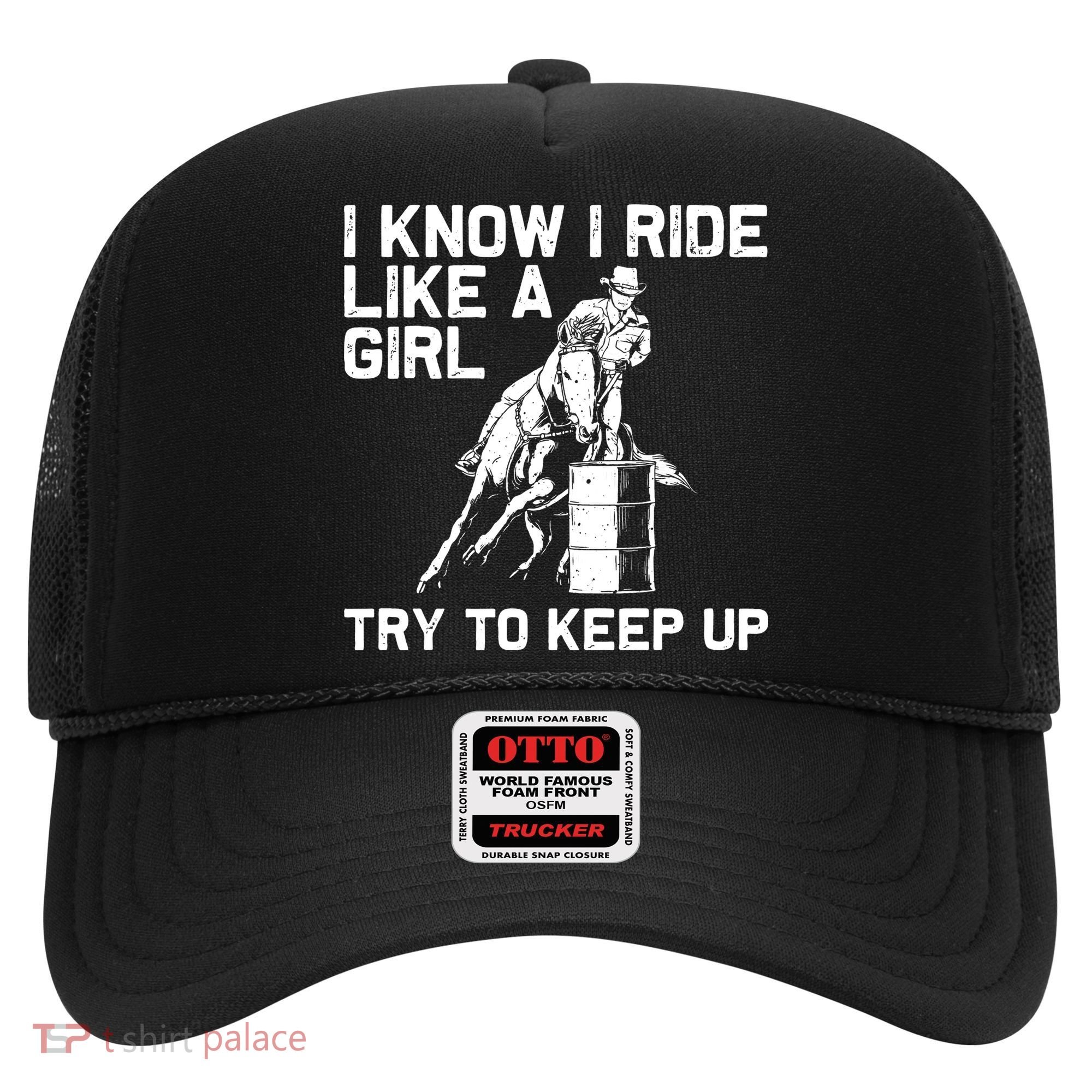 Barrel Racing Gift For Rodeo Horse Racer Hat