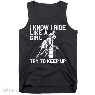 Barrel Racing Gift For Rodeo Horse Racer Tank Top