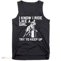 Barrel Racing Gift For Rodeo Horse Racer Tank Top thumb 0