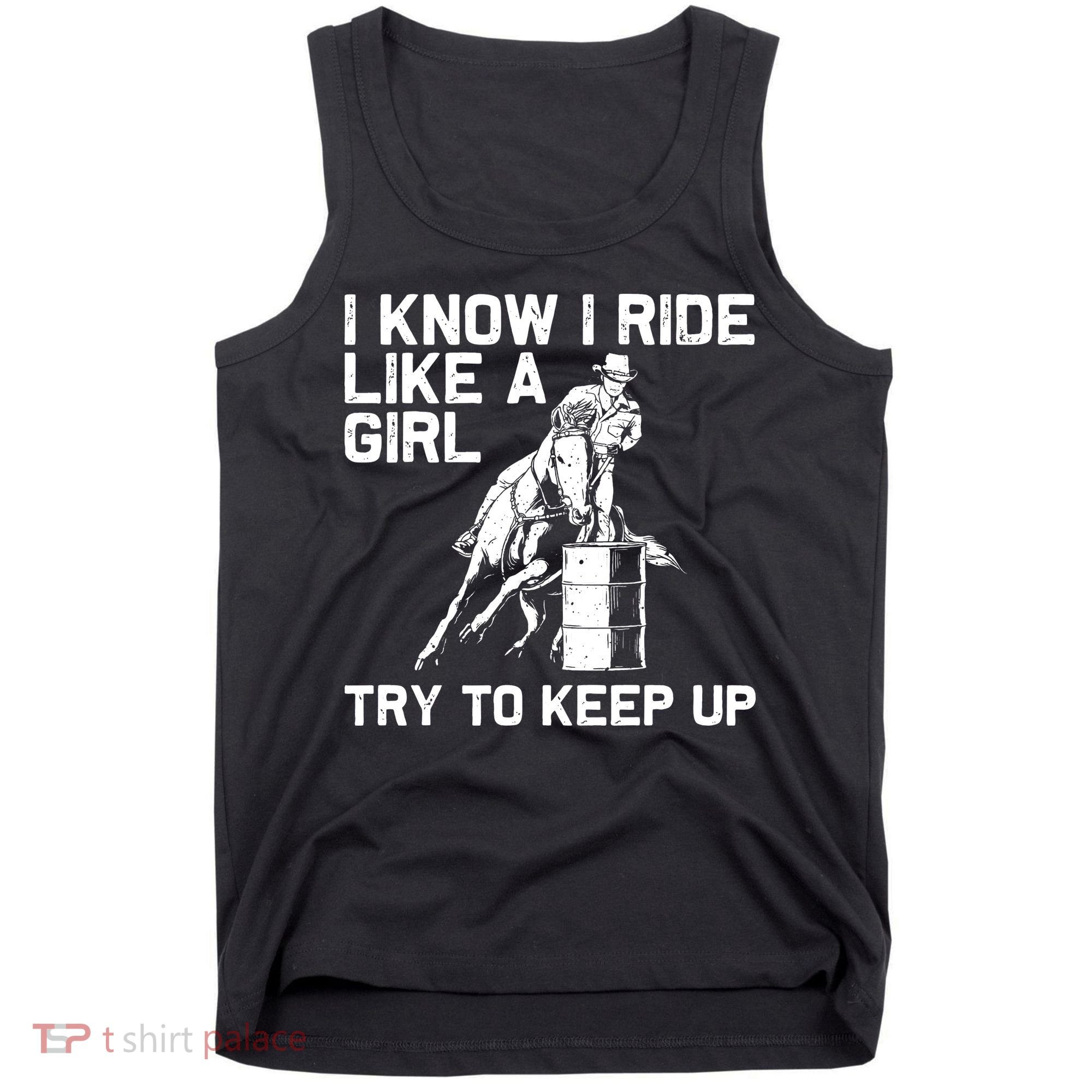 Barrel Racing Gift For Rodeo Horse Racer Tank Top
