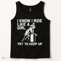 Barrel Racing Gift For Rodeo Horse Racer Tank Top thumb 2