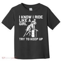 Barrel Racing Gift For Rodeo Horse Racer Toddler T-Shirt thumb 0