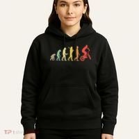 Bmx Rider Gift Ideas Retro Bmx Evolution Hoodie thumb 5