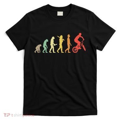Bmx Rider Gift Ideas Retro Bmx Evolution T-Shirt