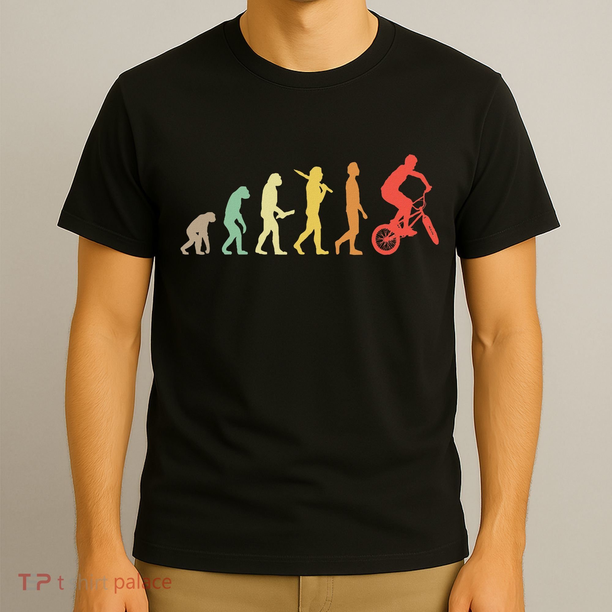 Bmx Rider Gift Ideas Retro Bmx Evolution T-Shirt