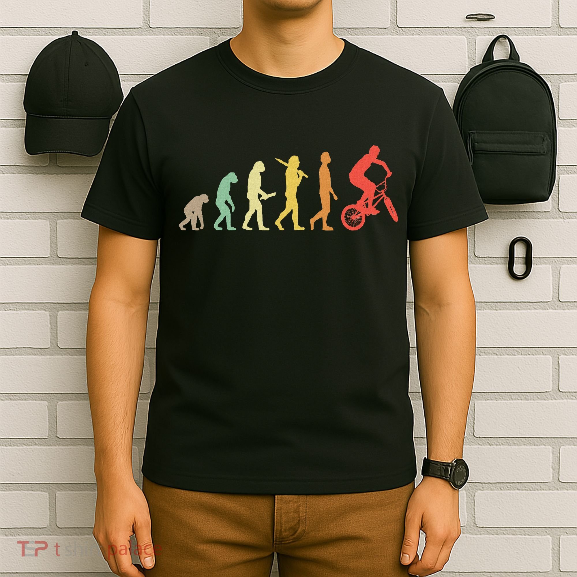 Bmx Rider Gift Ideas Retro Bmx Evolution T-Shirt