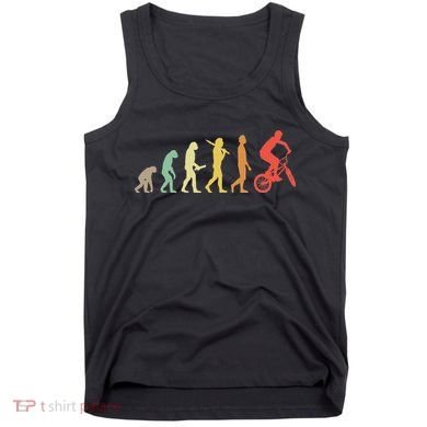 Bmx Rider Gift Ideas Retro Bmx Evolution Tank Top