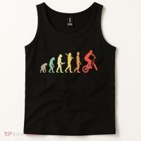 Bmx Rider Gift Ideas Retro Bmx Evolution Tank Top thumb 2
