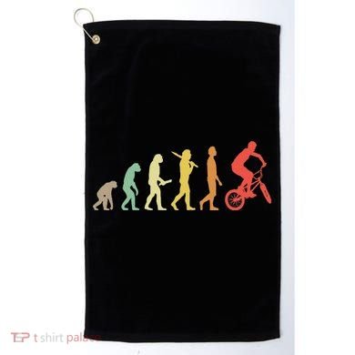 Bmx Rider Gift Ideas Retro Bmx Evolution Golf Towel