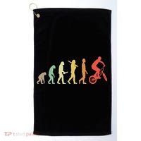 Bmx Rider Gift Ideas Retro Bmx Evolution Golf Towel thumb 0