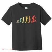 Bmx Rider Gift Ideas Retro Bmx Evolution Toddler T-Shirt thumb 0