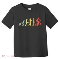 Bmx Rider Gift Ideas Retro Bmx Evolution Toddler T-Shirt thumb 0