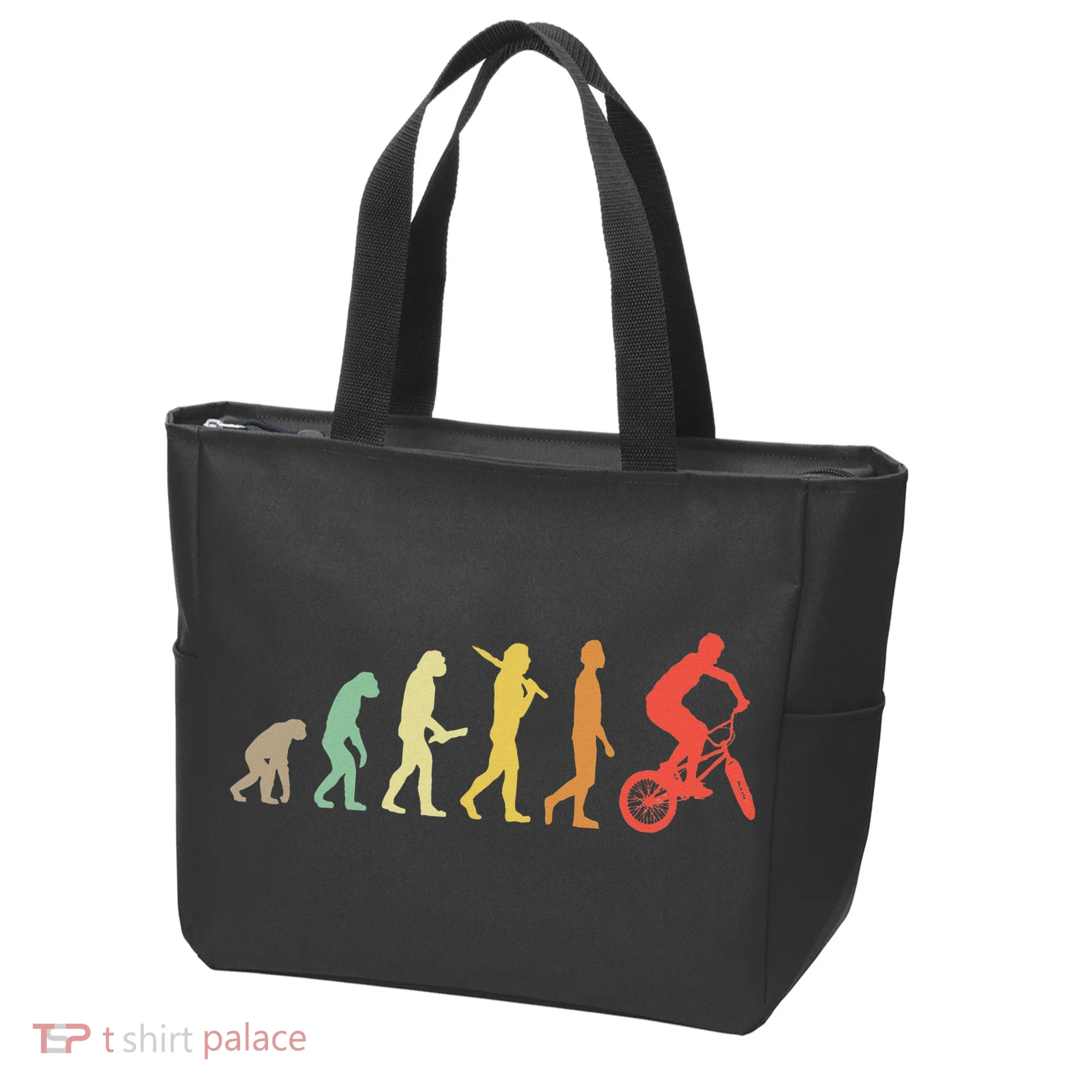 Bmx Rider Gift Ideas Retro Bmx Evolution Tote Bag
