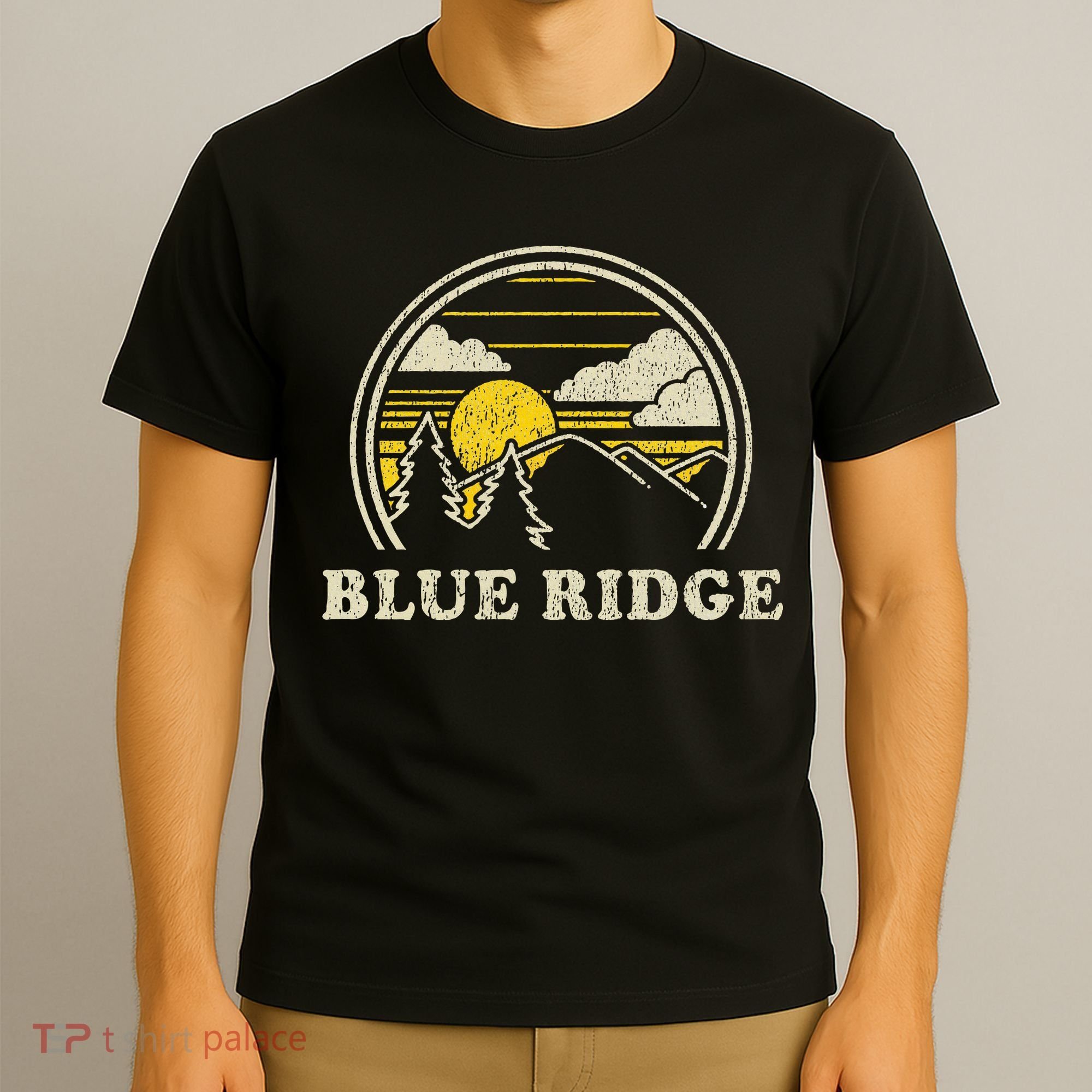 Blue Ridge Georgia Ga T Vintage Hiking Mountains T-Shirt