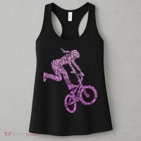 Bmx Rider Girl Bike Bicycle Stunt Racing Women's Tank Top thumb 3