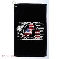 Barrel Racing Gift Golf Towel thumb 0