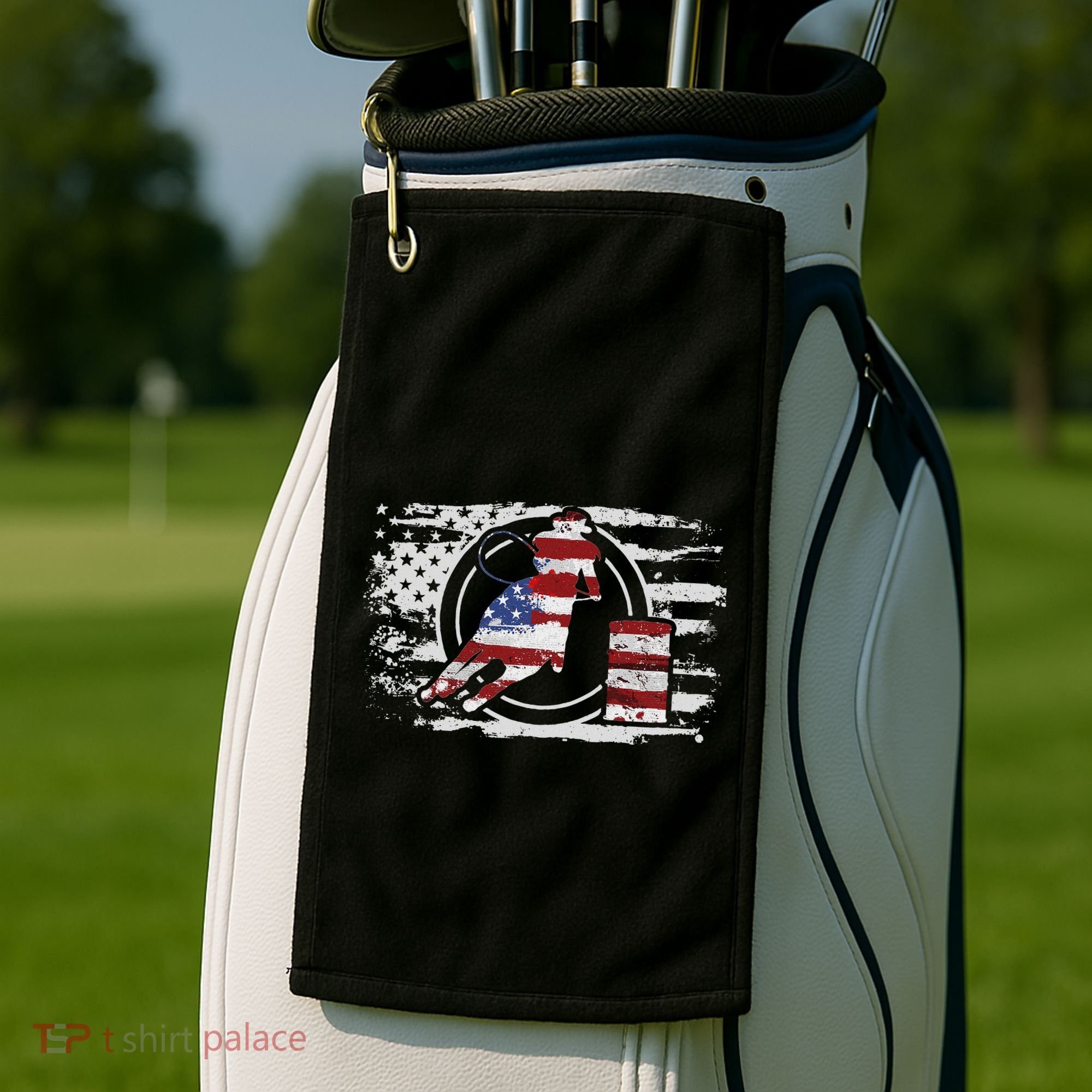 Barrel Racing Gift Golf Towel
