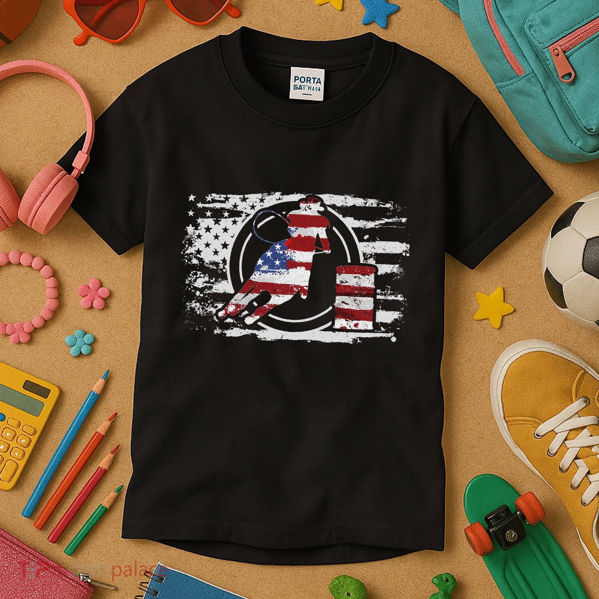 Barrel Racing Gift Kids T-Shirt