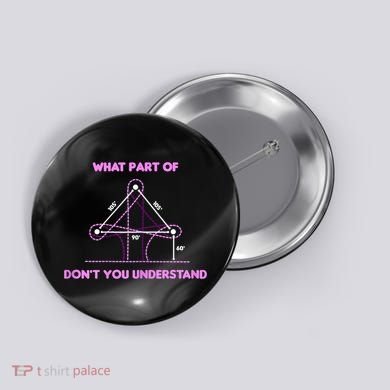 Barrel Racing Horse Riding What Part Don't You Understand Button