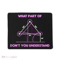Barrel Racing Horse Riding What Part Don't You Understand Mousepad thumb 0