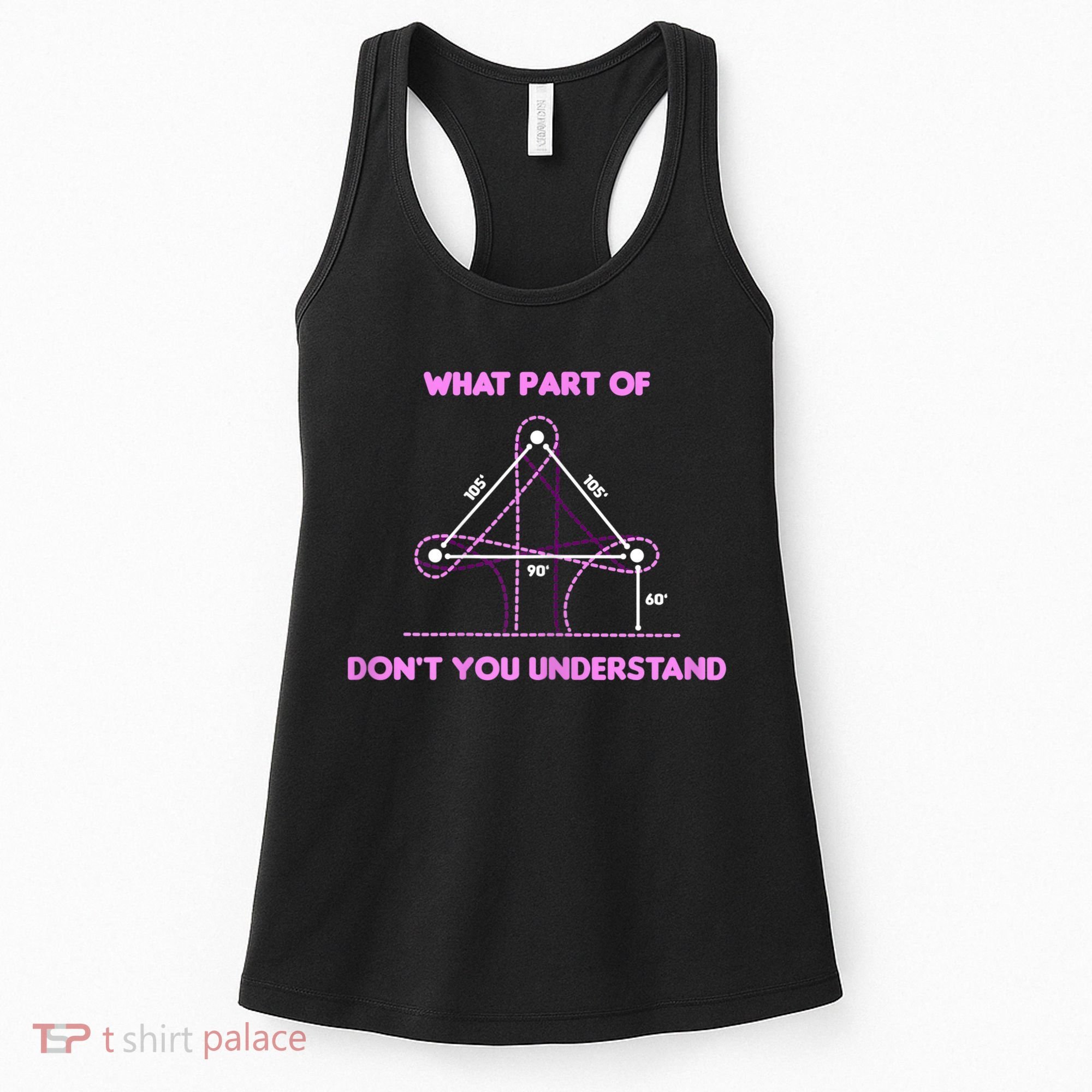 Barrel Racing Horse Riding What Part Don't You Understand Women's Tank Top