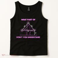 Barrel Racing Horse Riding What Part Don't You Understand Tank Top thumb 2