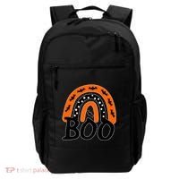 BOO Retro Halloween Rainbow Backpack thumb 0