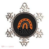 BOO Retro Halloween Rainbow Ornament thumb 0