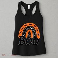 BOO Retro Halloween Rainbow Women's Tank Top thumb 3