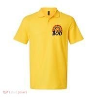 BOO Retro Halloween Rainbow Polo thumb 0