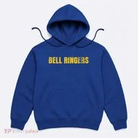 Bell Ringers Handbell With Angry Face Hoodie thumb 0