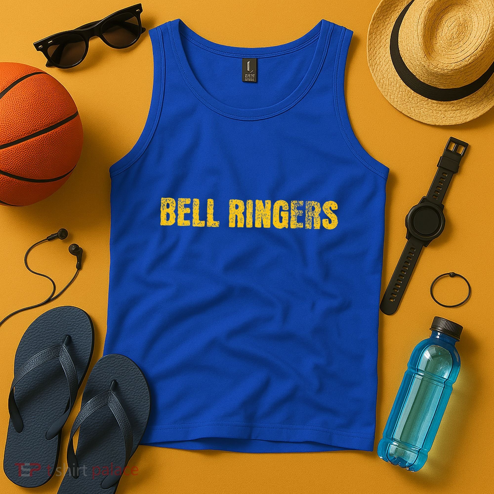 Bell Ringers Handbell With Angry Face Tank Top