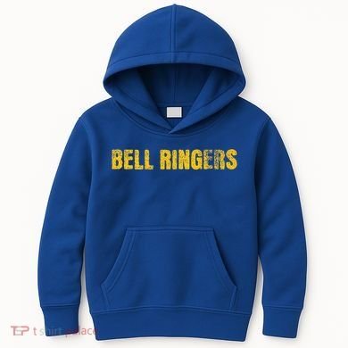 Bell Ringers Handbell With Angry Face Kids Hoodie