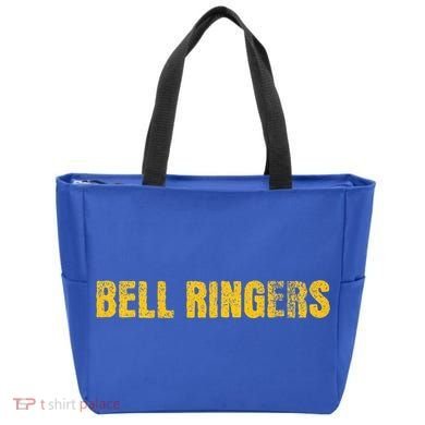 Bell Ringers Handbell With Angry Face Tote Bag
