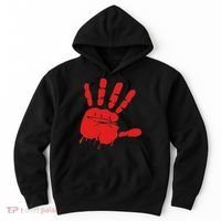 Blood Red Hand Drip Mmiw Missing Murdered Indigenous Women Hoodie thumb 0