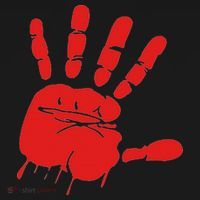 Blood Red Hand Drip Mmiw Missing Murdered Indigenous Women Mousepad thumb 1