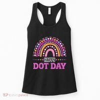Boho Rainbow Happy Dot Day September 15th Gift Women's Tank Top thumb 0