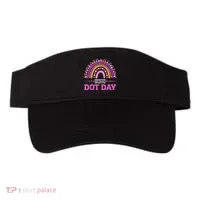 Boho Rainbow Happy Dot Day September 15th Gift Visor thumb 0