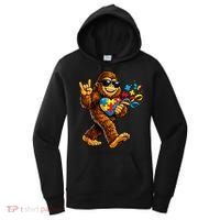 Bigfoot Rock Hand Autism Awareness Puzzle Women's Hoodie thumb 0