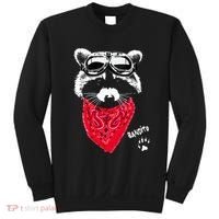 Bandito Raccoon In Red Scarf And Goggles Sweatshirt thumb 0