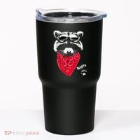 Bandito Raccoon In Red Scarf And Goggles Tumbler thumb 0