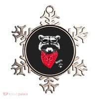 Bandito Raccoon In Red Scarf And Goggles Ornament thumb 0