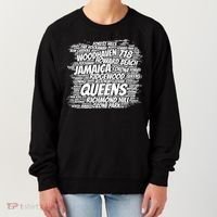 Born Raised In Queens Borough New York City Women's Sweatshirt thumb 0