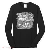 Born Raised In Queens Borough New York City Long Sleeve Shirt thumb 0
