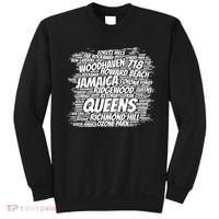 Born Raised In Queens Borough New York City Sweatshirt thumb 0