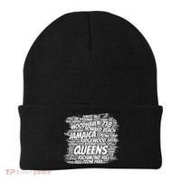 Born Raised In Queens Borough New York City Beanie thumb 0