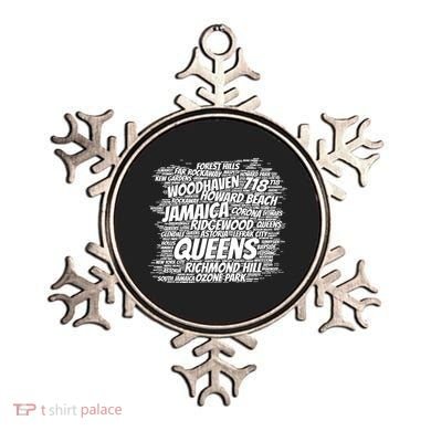 Born Raised In Queens Borough New York City Ornament
