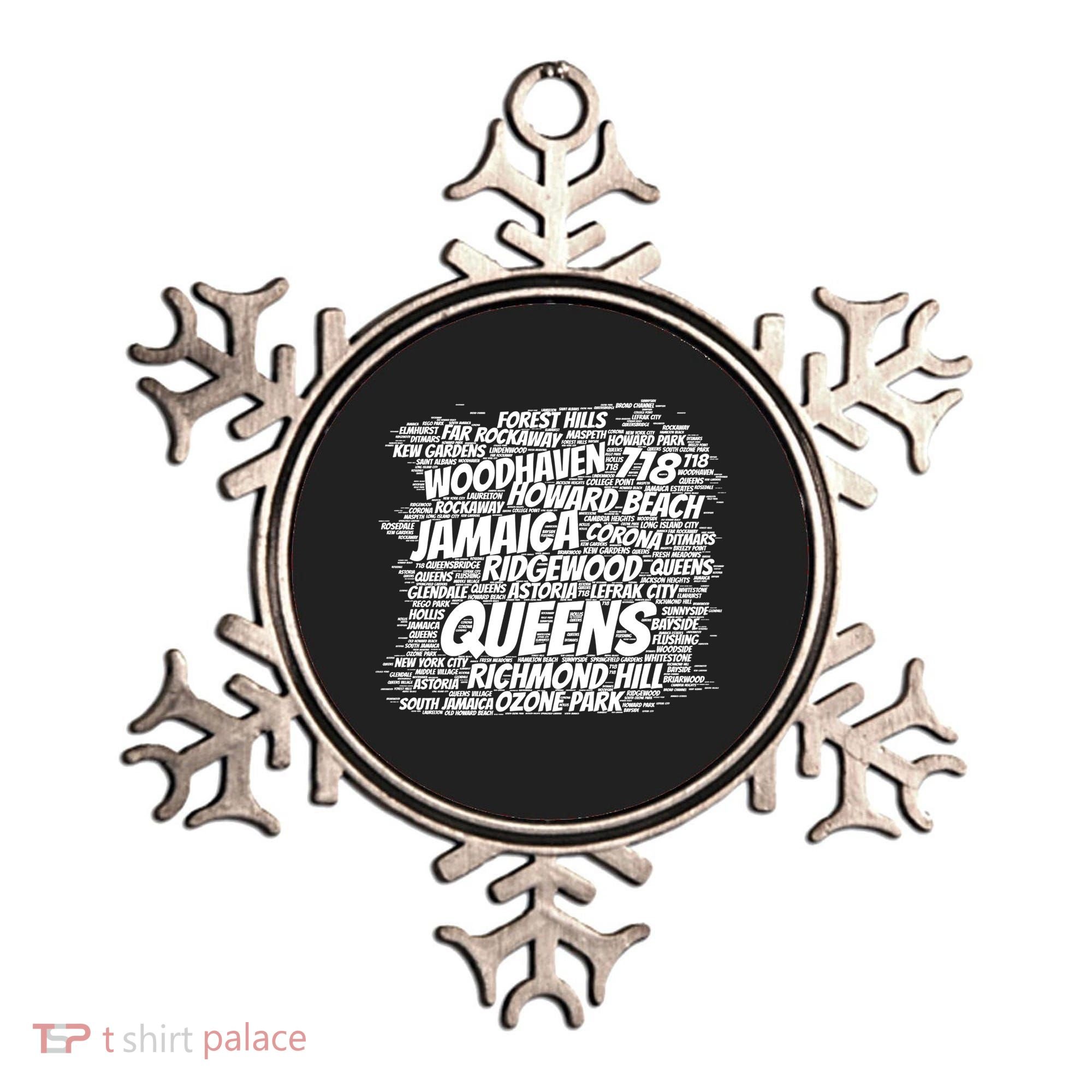 Born Raised In Queens Borough New York City Ornament