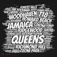 Born Raised In Queens Borough New York City Ornament thumb 1
